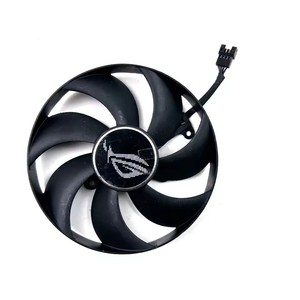 พัดลมระบายความร้อน105มม. 7PIN CF1015U12D 12V 0.55A RTX4090 <span class=keywords><strong>4080</strong></span>พัดลม GPU สำหรับ <span class=keywords><strong>Asus</strong></span> GeForce RTX4080 4090 <span class=keywords><strong>ROG</strong></span> Strix OC กราฟิกการ์ด - Product Image 3