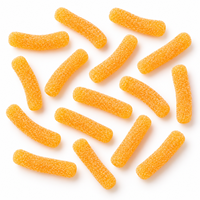 Bonbons gélifiés aux fruits OEM Halal, bonbons gélifiés aux fruits personnalisés, logo personnalisé, marque privée, vente en gros, fournisseur de bonbons en Chine