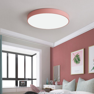 Venta directa de fábrica Luz ajustable Estudio Dormitorio Atmósfera ultrafina Control remoto AC Sala de estar Luz de <span class=keywords><strong>techo</strong></span> LED - Product Image 4