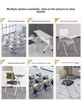 Chaise de conférence pliable robuste avec tablette intégrée, confortable pour une longue assise, idéale pour le bureau et la formation (vente en gros)