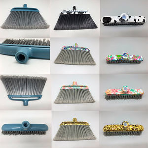 Brosse à tête en plastique de nettoyage de balai de sol de couleur personnalisée tête de balai en plastique facile à changer pour usage domestique - Product Image 2