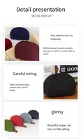 Rangement en feutre Logo personnalisé Plusieurs couleurs au choix Sac de rangement en feutre portable Maquillage