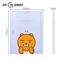 Carpeta de Archivos Expandible Zeamor para Papel A4, Ecológica, de PVC, con Logotipo Personalizado, Portadocumentos