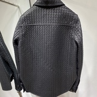 2024 vente chaude vestes en cuir uniques veste en cuir femme damier veste en cuir