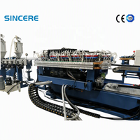 Système d'extrusion automatique de tuyaux en plastique ondulé PE/PP à vis unique, contrôlé par PLC, ligne de production écoénergétique