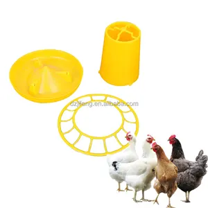 WQ品牌家禽养殖场塑料饲养肉鸡手动平移馈线和水喝价格小鸡鸡喂食器待售