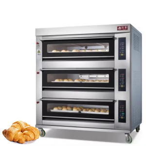 Four de Luxe Commercial Intelligent à 3 Niveaux et 9 Plaques, avec Configuration Informatisée, Fourneau Complet - Product Image 1