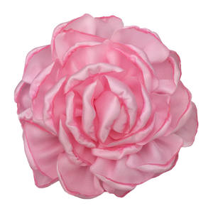 スポット9cm 100% ポリエステルプラスチック焦げ付きエッジフラワーヘッドドレスDIYアクセサリークロスボーダーEコマース供給工場 - Product Image 4