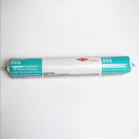 Scellant structurel en silicone neutre haute résistance, résistant aux intempéries, 995, couleur transparente, durée de conservation de 12 mois, construction de rideaux