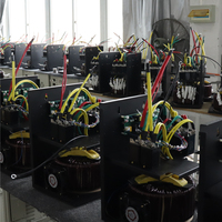 Nouveau design, régulateur/stabilisateur de tension automatique monophasé 15 kVA 220 V CA 50/60 Hz, affichage numérique, certifié CE/ISO9001, 96 % de rendement