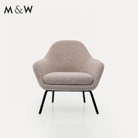 Ensemble sectionnel M & W très vendu chaise canapé de bureau élégante et confortable en tissu modulaire