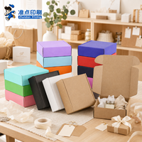 Boîtes d'expédition en carton ondulé de luxe, écologiques, imprimées sur mesure, aux couleurs vives, pour l'emballage de cadeaux de marque, vente en gros directe d'usine