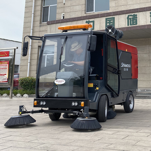 Shiwosi High Quality <strong>Garbage</strong> <strong>Truck</strong> Outdoor Road Sweepers Electric Street Sweeper for Industrial Park Manufacturing Plants - Product Image 2