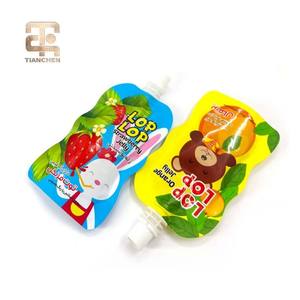 บรรจุภัณฑ์แบบซองตั้งได้ PET PE ย่อยสลายได้เอง ปรับแต่งได้ สำหรับน้ำผลไม้ น้ำแร่ สลัด เค้ก วอดก้า วิสกี้ พิมพ์กราเวียร์ กันความชื้น - Product Image 6