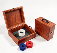 Boîte à linge en bois - Légère et portable pour une utilisation en intérieur/extérieur