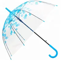 Прямая продажа с фабрики, оптовая продажа, высокое качество, индивидуальный логотип, прозрачный купол, прозрачный зонт