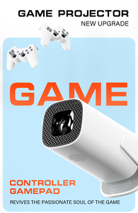 Máy chiếu trò chơi mới P30 3D không dây Wifi Bluetooth di động, máy chơi <span class=keywords><strong>game</strong></span>, máy chiếu trò chơi cho gia đình - Product Image 3