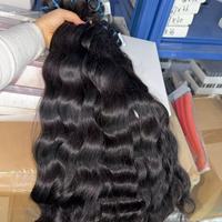 Cabello Indio Virgen 100% Sin Procesar, Cabello Humano Liso Natural con Cutícula Alineada, Venta al Por Mayor y Dropshipping