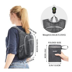 Mochila de Senderismo Ligera y Plegable de 10L, Ideal para Viajes Cortos y Actividades al Aire Libre, Color Azul Turquesa, Gran Venta 2025 - Product Image 2