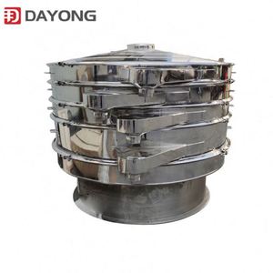 Máquina de tamiz de pantalla vibratoria rotativa de China para frutas en polvo fino con motor como componente central - Product Image 5