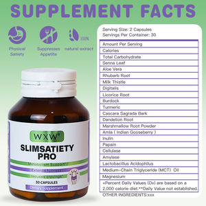 Quemador de grasa Cápsula para perder <span class=keywords><strong>peso</strong></span> 15 días Marca WXW Suplemento de desintoxicación adelgazante Cápsulas para quemar grasa - Product Image 2