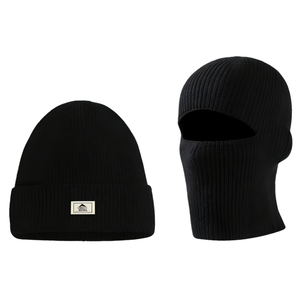 Зимняя плюшевая вязаная балаклава-шапка двойного назначения для активного отдыха, лыжная маска, 100% хлопок, спортивная, с дизайном черепа, унисекс, теплая, для бизнеса и вечеринок - Product Image 2