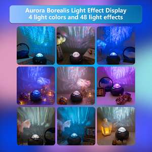 Personalizzato stella soffitto proiettore luce notturna proiettore 360 gradi stella sole stelle Led galaxy - Product Image 5