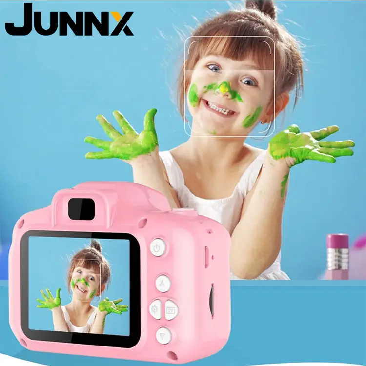 JUNNX New Funny Gift Baby Toy MINI Digital Photo Video Children Camera Child Kids Camara para Ninos