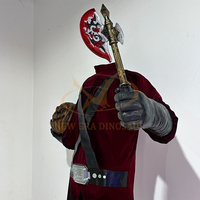 Modèle de fantôme animatronique de terreur électrique accessoires de maison hantée en métal d'intérieur pour parc d'aventure de centre commercial
