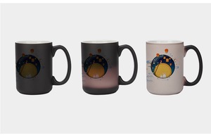 15OZ thăng hoa ma thuật màu thay đổi cốc cà phê cho in ấn quảng cáo/Giáng sinh sử dụng - Product Image 4