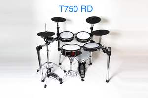 柠檬木制鼓垫10英寸双区网头，用于带汤姆支架和夹子的电子鼓 - Product Image 2