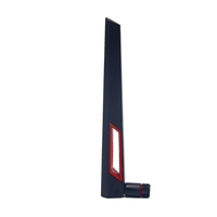 2,4G 5,8G Antena de doble banda RP- 5Ghz Wifi Amplificador universal Wlan Router Booster 2,4 Ghz 5Ghz Antena Color blanco