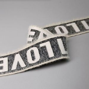 Bande élastique en peluche haute douceur et haute ténacité pour vêtements, matériau de sangle de qualité supérieure - Product Image 2