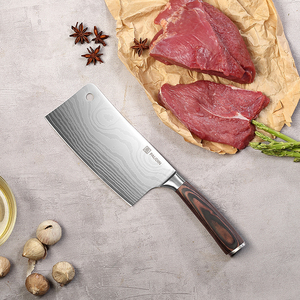 <span class=keywords><strong>Coltello</strong></span> da Chef Ultra Affilato in Acciaio Inox da 7 Pollici con Manico in Legno <span class=keywords><strong>per</strong></span> Tagliare Carne e <span class=keywords><strong>Verdure</strong></span> - Product Image 6