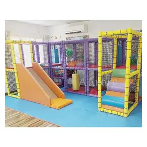 Popular terreno de juego para niños, marco de juego suave portátil colorido para niños, marco de escalada de juego suave, equipo de sala sensorial