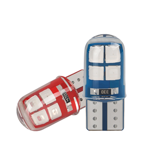 Nouvelle ampoule LED T10 Canbus 6SMD 5630 12V blanc naturel en silicone pour plaque d'immatriculation et éclairage de style de voiture sans erreur - Product Image 2