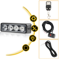 Nouvelle télécommande sans fil 12V/24V IP65 étanche LED Feux de signalisation avant de pont Grille Feux de jour