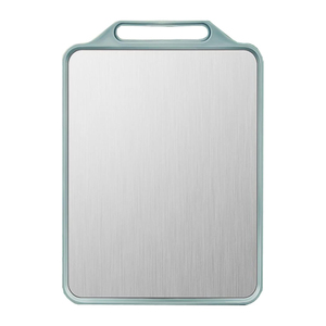 Planche à découper rectangulaire double face écologique en acier inoxydable, pour décongeler, fruits, anti-moisissure, pâte, antibactérienne, nouvelle cuisine - Product Image 1