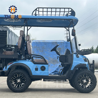Voiture de golf Club Car de luxe 4 places avec un ensemble d'accessoires pour voiture de golf