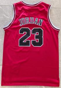 2025 yeni stiller sıcak satış ve yüksek kaliteli basketbol erkek işlemeli dikişli kırmızı siyah Jersey #23 Michael Bull Jersey - Product Image 5