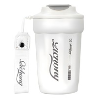 Thermos en acier inoxydable personnalisable, isolation thermique de 6 à 12 heures, design de tasse portable pour le café/l'eau, trajets quotidiens