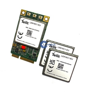 Módulo Integrado Telit LE910C1-EU <span class=keywords><strong>4G</strong></span> LTE Cat4 con GNSS y Voz para Gateway, <span class=keywords><strong>Router</strong></span>, POS, Rastreador LE910C1EU13T131100 - Product Image 3