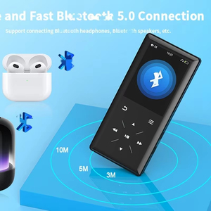 Lecteur MP3 portable HiFi sans perte avec écran de 2,4 pouces, lecteur MP4, radio FM, Bluetooth, appareil audio multifonction pour étudiants - Product Image 3