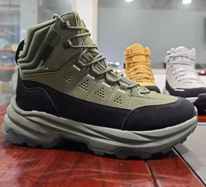 SFB33 717 Botas de Senderismo para Hombre, Estilo Nuevo, de Primera Capa, Impermeables, Antideslizantes, para Todas las Temporadas - Product Image 3