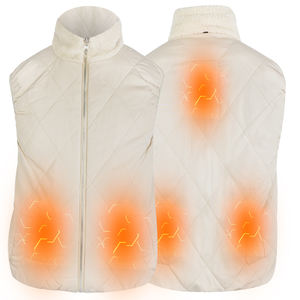 <span class=keywords><strong>Gilet</strong></span> <span class=keywords><strong>chauffant</strong></span> réversible d'hiver à double face Gilets chauffants électriques rechargeables à <span class=keywords><strong>batterie</strong></span> chauffante réglable - Product Image 4