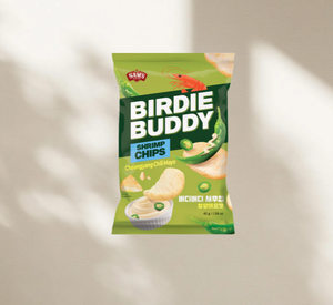 BIRDIE BUDDY Chips de Camarón en Bolsa Grande, Sabor Mayonesa Cheongyang, Bocadillo Crujiente y Picante, Bocadillo Cremoso de Camarón, Venta al por Mayor - Product Image 3