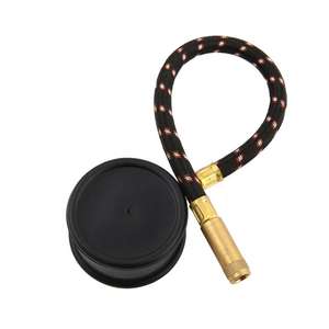 Manômetro de pressão de ar de pneu de carro, medidor trançado de borracha com mangueira reforçada - Product Image 3