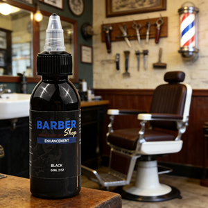 <span class=keywords><strong>Encre</strong></span> de tatouage imperméable noire et brune de qualité supérieure pour aérographe, amélioration des contours capillaires et de <span class=keywords><strong>la</strong></span> barbe, certifiée CE, 60 ml, usage professionnel pour hommes - Product Image 3