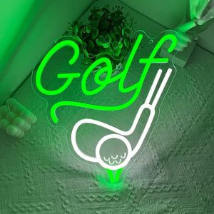 Golf Letreros Neon LED dimmable USB powered ambient <b>light</b> store <b>window</b> decoration <b>light</b> street indicator <b>light</b> landscape <b>light</b> - Product Image 5