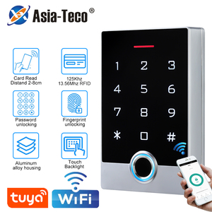 Tuya Smart Life WiFi <strong>Access</strong> Control Keypad 13.56MHz <strong>RFID</strong> <strong>Card</strong> Touch Screen Keyboard <strong>Access</strong> Controller Electric Door Lock <strong>System</strong> - Product Image 2